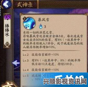 阴阳师新版雪女实战测试详解与攻略指南