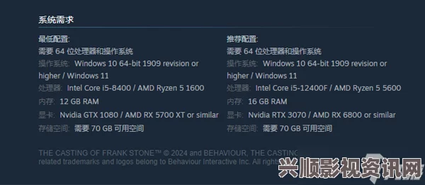 弗兰克斯通阴影游戏配置需求详解及解读